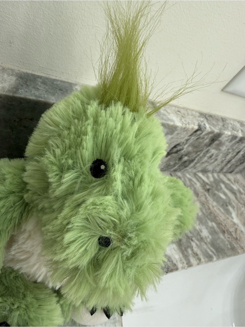 Warmies small 9in Green Dinosaur Plush Microwavable Lavender Scented - Picture 15 of 16